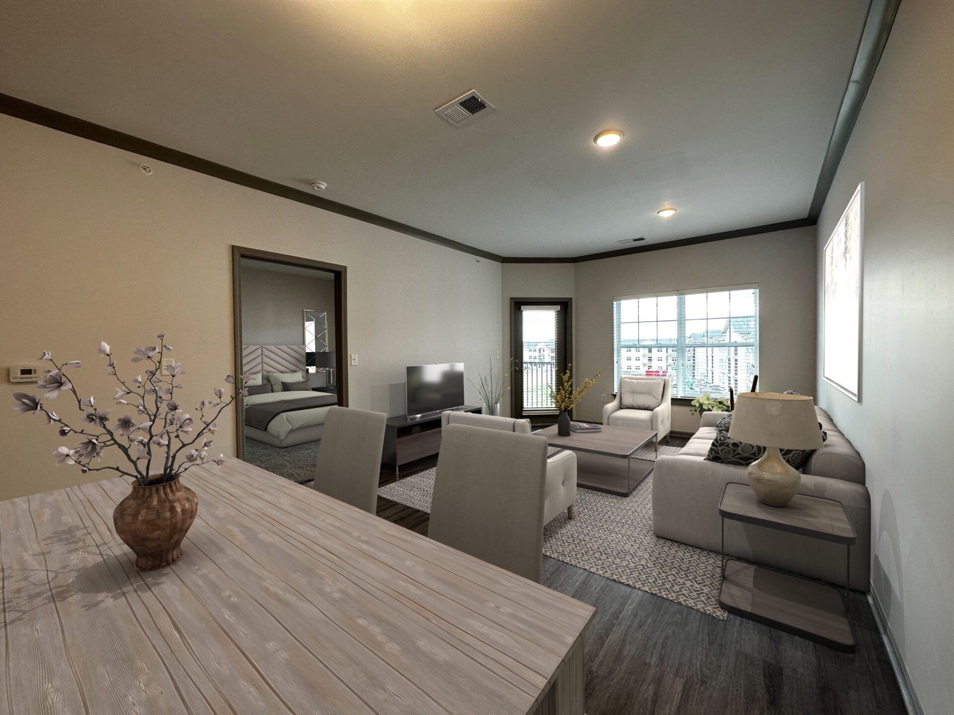 One Bedroom Rental Apartments-Treadway at New Trails Apartments